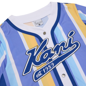 Мужская рубашка Karl Kani Varsity Striped Baseball Shirt