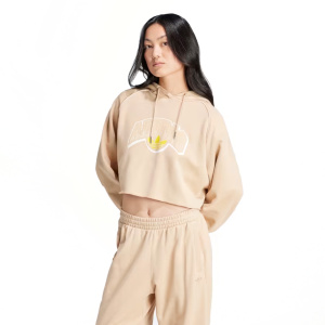 Женская толстовка adidas CS CROP HOODIE