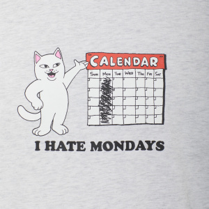 Мужская футболка RIPNDIP I HATE MONDAYS TEE