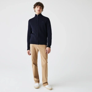 Мужской Мужской шерстяной свитер Lacoste на молнии