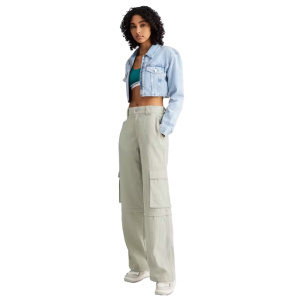 Женские брюки Tommy Jeans CLAIRE ZIP-OFF CARGO PANTS