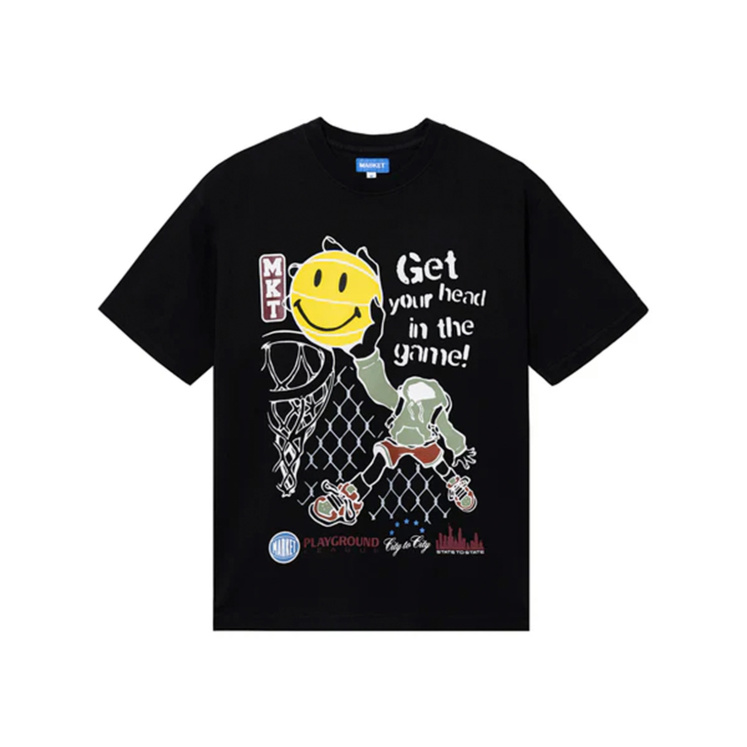Мужская футболка MARKET Smiley Head in the Game T-SHIRT