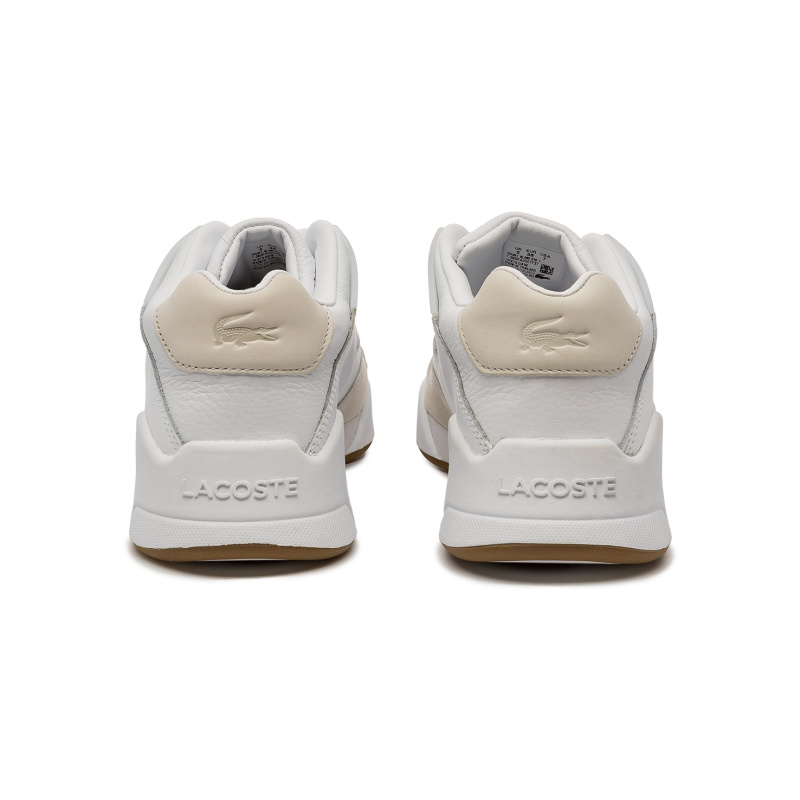 lacoste court slam on feet